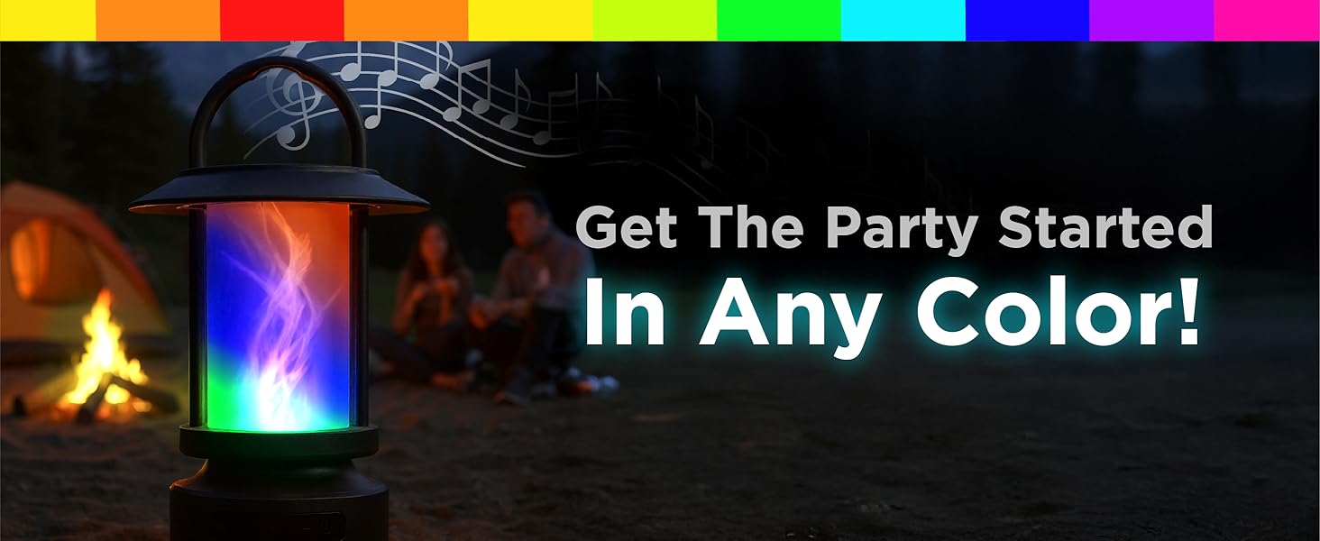 Get the party started in any color