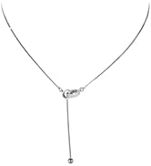 Zirloy 14k Silver/Gold Plated Necklace for Women, Dainty Adjustable Chain Necklaces for Women, Pe...