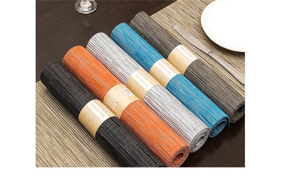 PVC Placemats Set of 6