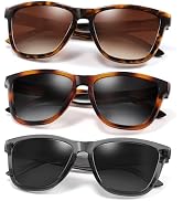 kunchu Polarized Sunglasses Womens Trendy Classic Retro Womens Sunglasses Men Driving Sun Glasses...