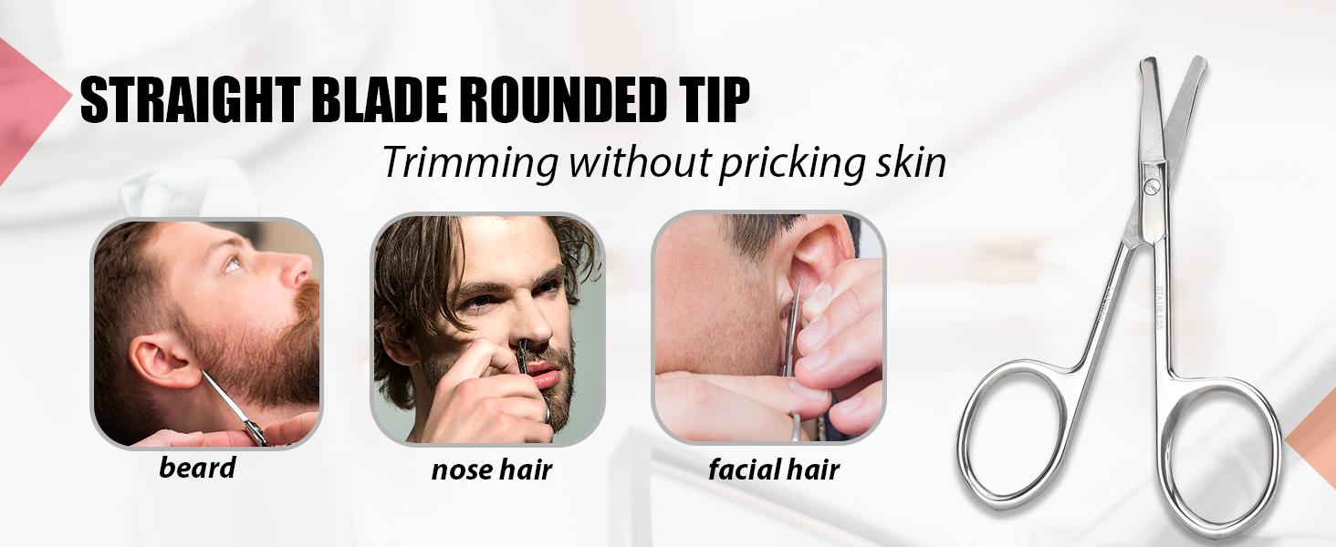 STRAIGHT BLADE ROUNDED TIPS