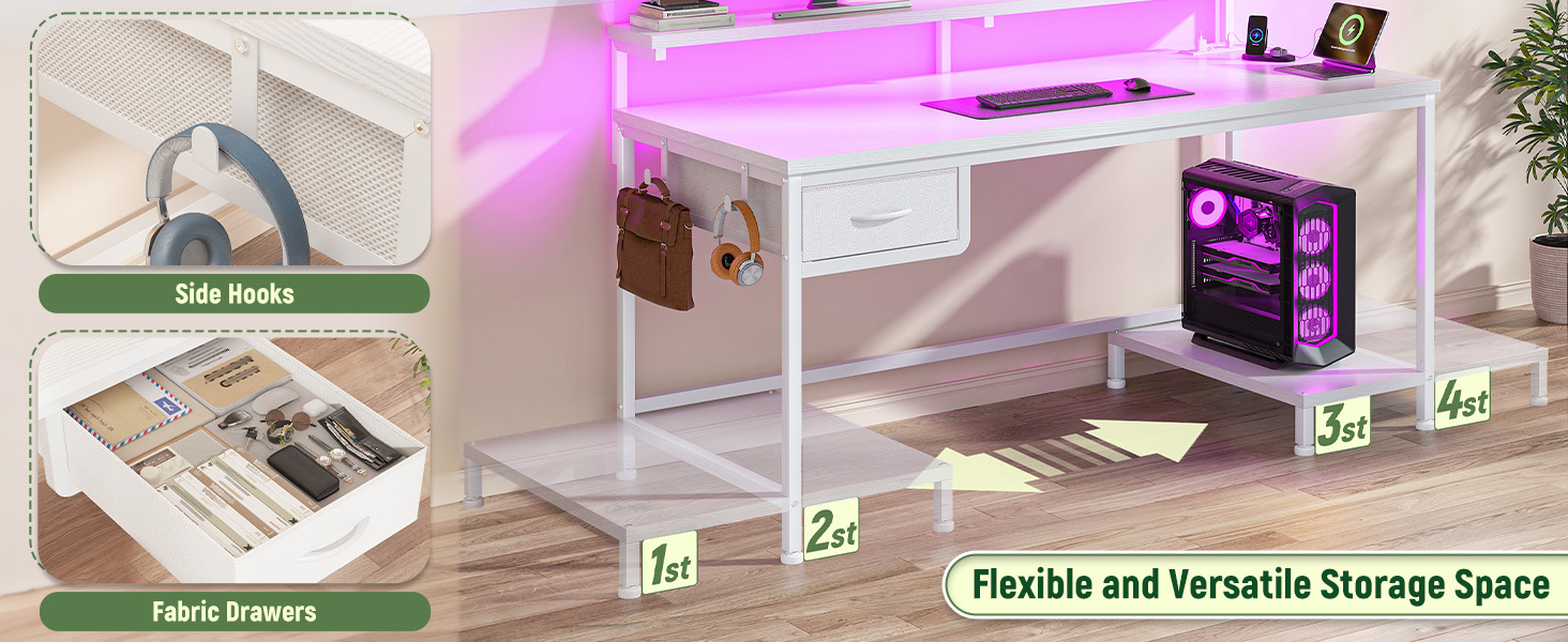 Flexible Adjustment and Storage