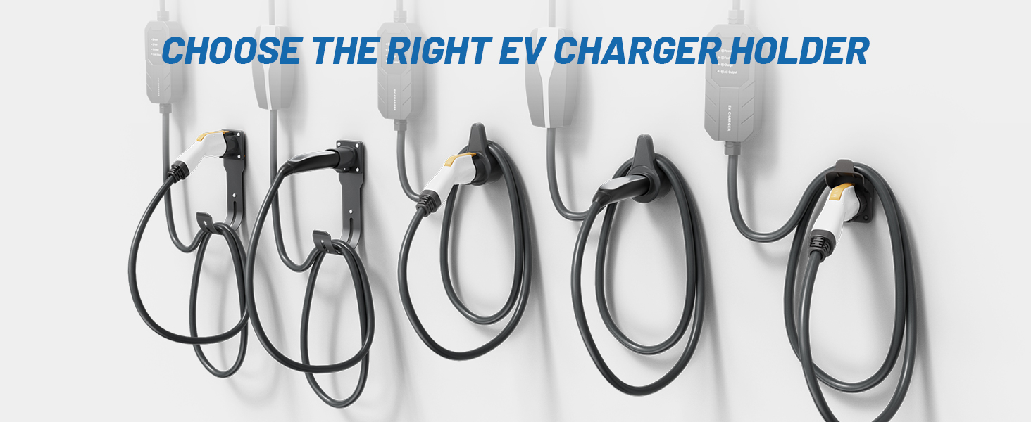 j1772 ev charger holder