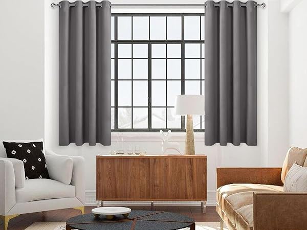 room darkening curtains