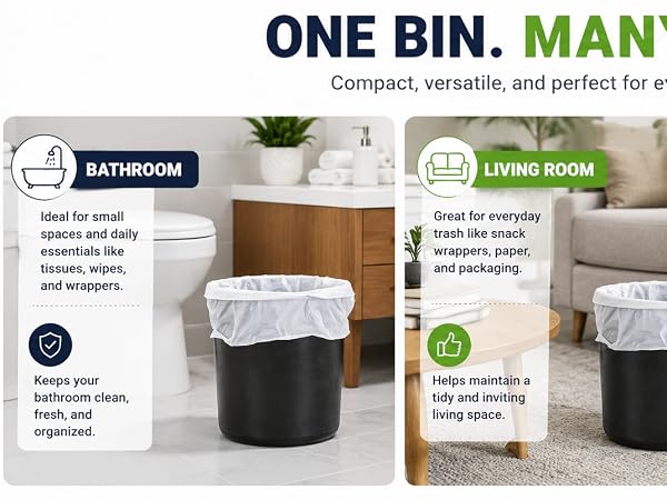 bathroom scented trash bags