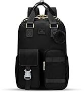 MATEIN Cute Laptop Backpack for Women, 15.6 Inch Corduroy Computer College Backpack with USB Char...