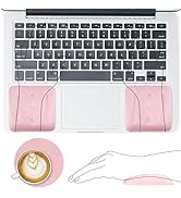 VAGAU Wrist Rests for Laptop, Laptop Wrist Support for Keyboard and Mouse, Ergonomic Memory Foam ...