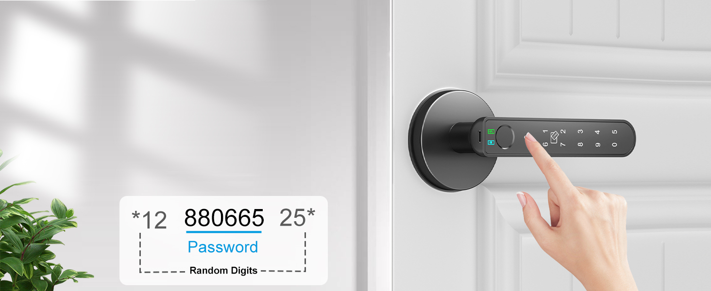 Fingerprint Door Handle