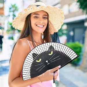 folding hand fans for women foldable