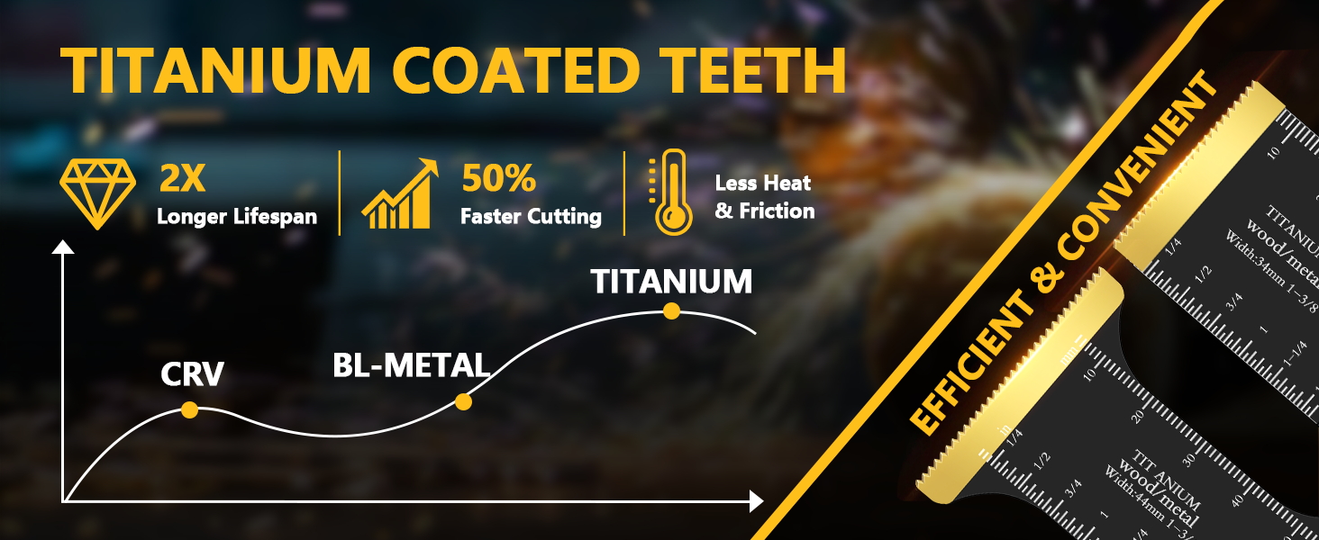 oscillating tool blades