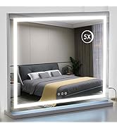 HIEEY Lighted Makeup Mirror, 22.8