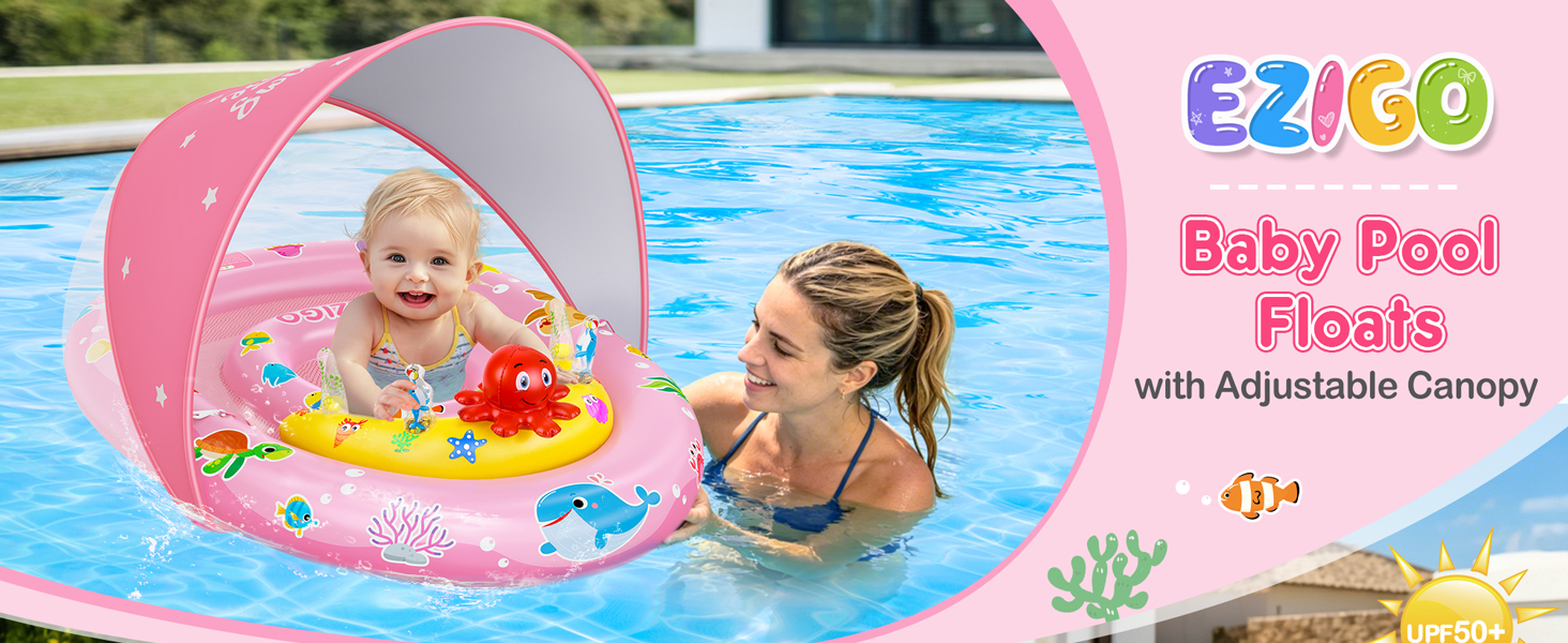 pool float baby
