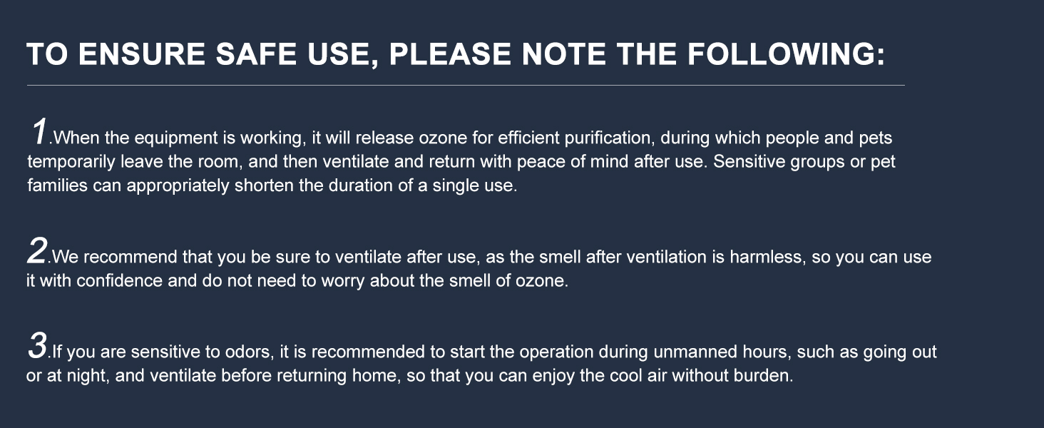 ozone odor eliminator