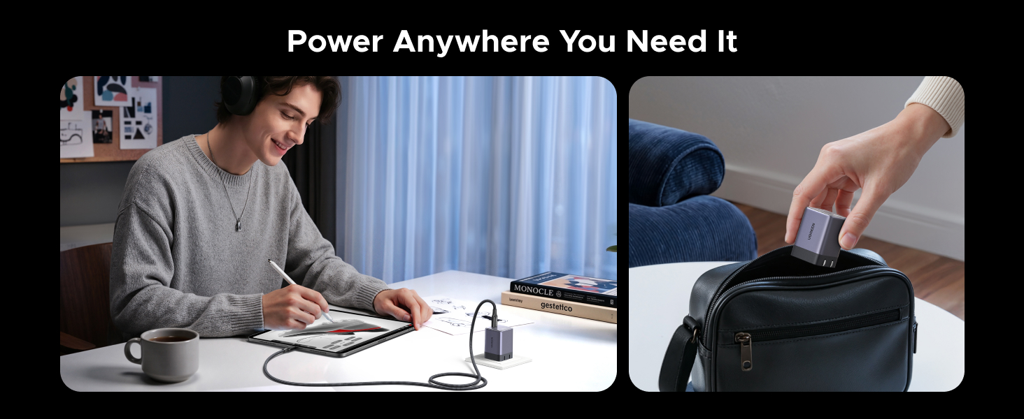 UGREEN NEXODE AIR 100w USB C CHARGER BLOCK