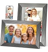 QCREA Frameo 10.1 Inch Smart WiFi Digital Photo Frame,IPS HD Touch Screen Cloud Smart Photo Frame...