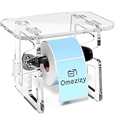 Omezizy Label Holder for Thermal Printer, Thermal Sticker Roll Holder for Desktop Thermal Printer...