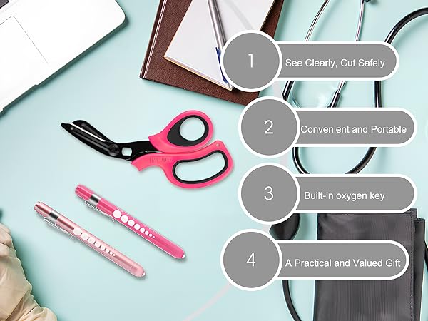 Trauma Shears, EMT scissors, Medical Scissors,Bandage Scissors