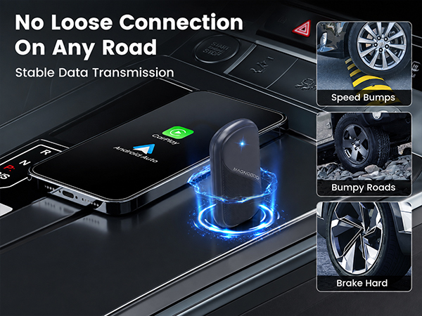 Stable connection, suitable for various road conditions