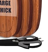 ZVP Bamboo Cutting Boards for Kitchen