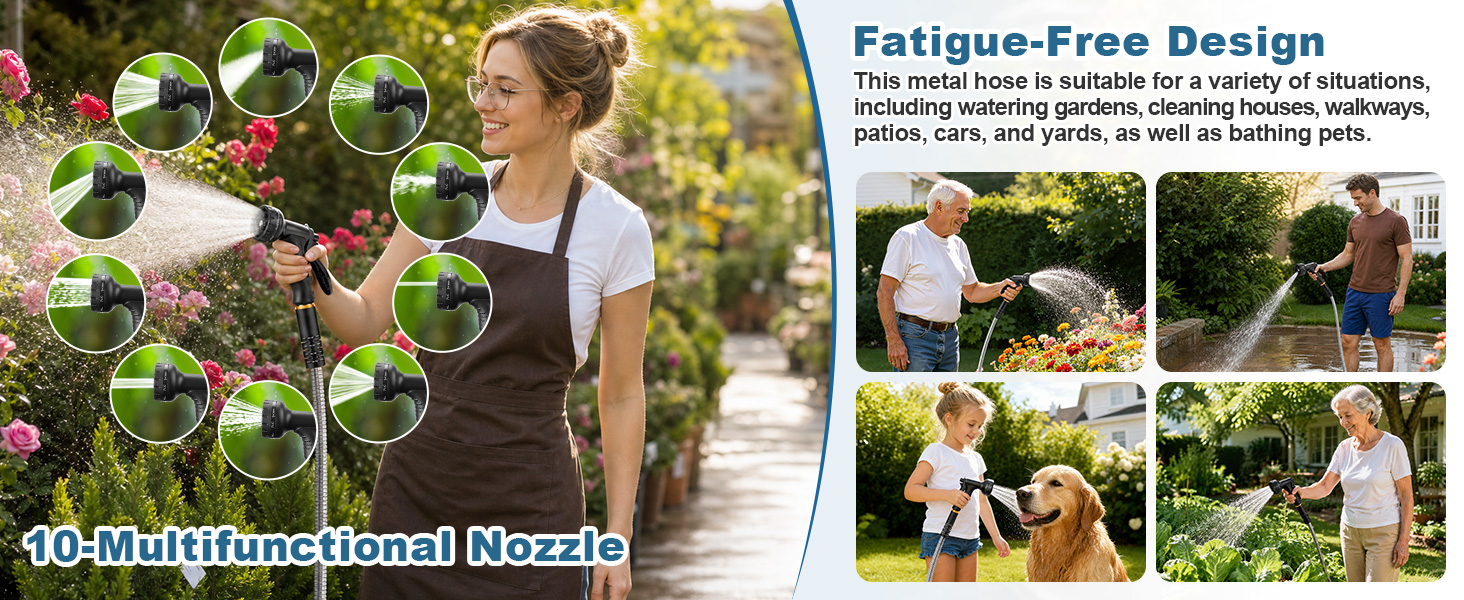 10-Multifunctional Nozzle hose