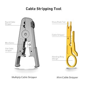Cat7 RJ45 Crimping Tool
