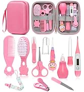 Baby Healthcare and Grooming Kit, Safety Newborn Nursery Baby Care Kit, with Hair Brush Comb, Nai...