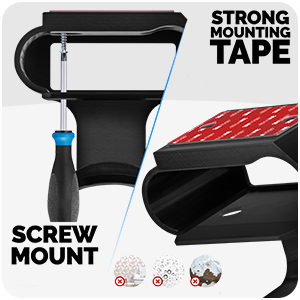 Under Desk Headphone Stand Designed for Steelseries Arctis Nova Pro Wireless Headset & Base Station