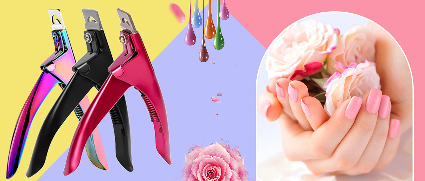 Professional Acrylic False Nail Clippers