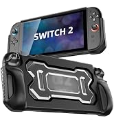 TiMOVO Protective Case for Nintendo Switch 2 2025, TPU Grip Protective Cover with Ergonomic Desig...