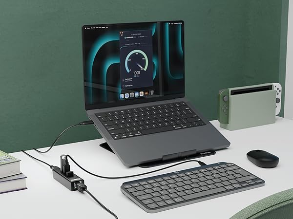 USB3-HUB3ME Setup with Laptop