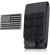 LIVANS Molle Phone Pouch Tactical Belt Holder Universal Cellphone Holster for 4"-6.7" Screen