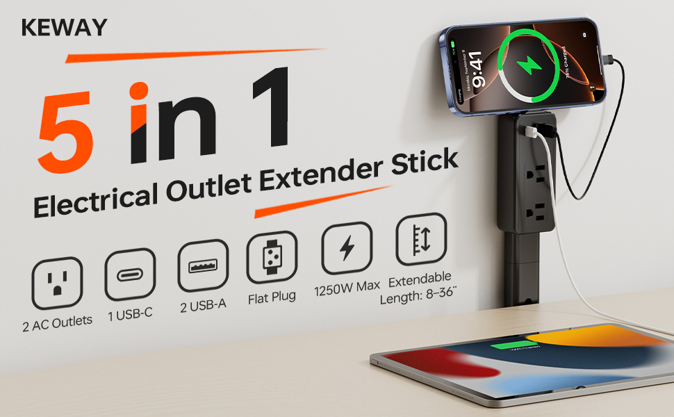 outlet extender stick