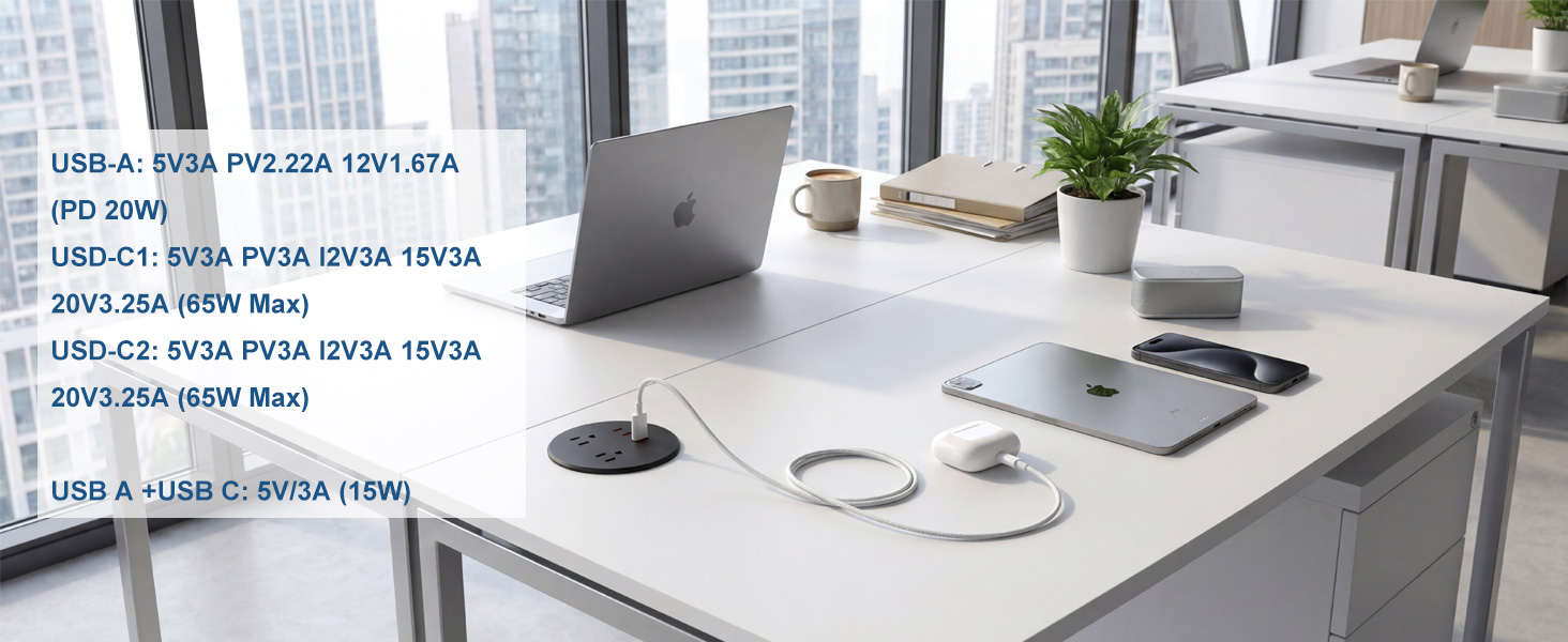 desk grommet usb power grommet outlet usb desktop power cord grommet power grommet power outlet