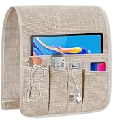 WETRBWEH Couch Armrest Remote Control Holder, Couch Caddy Gifts for Seniors Bed Caddy Tv Remote H...