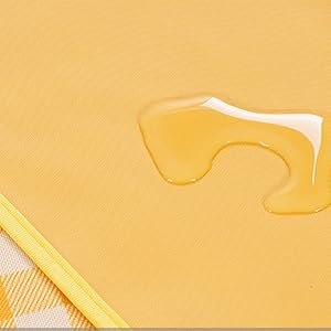 Large Picnic Blanket Yellow