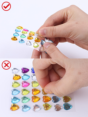 STICKY BACK FACE GEMS