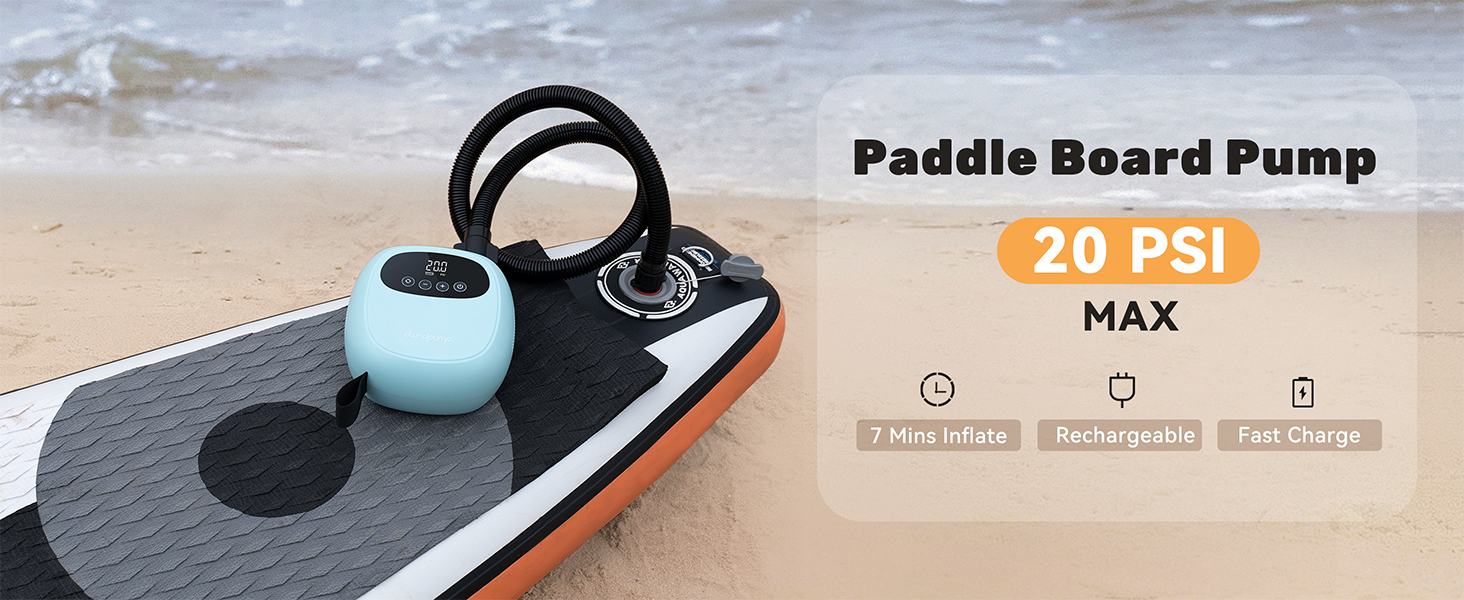 dwndpump Electric Paddle Board Pump
