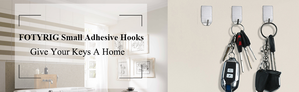 adhesive hooks