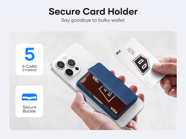 magnetic card holder for iphone