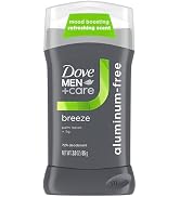 DOVE MEN + CARE Deodorant Stick Breeze Mood Boosting Scent 72h Odor Protection 3 oz