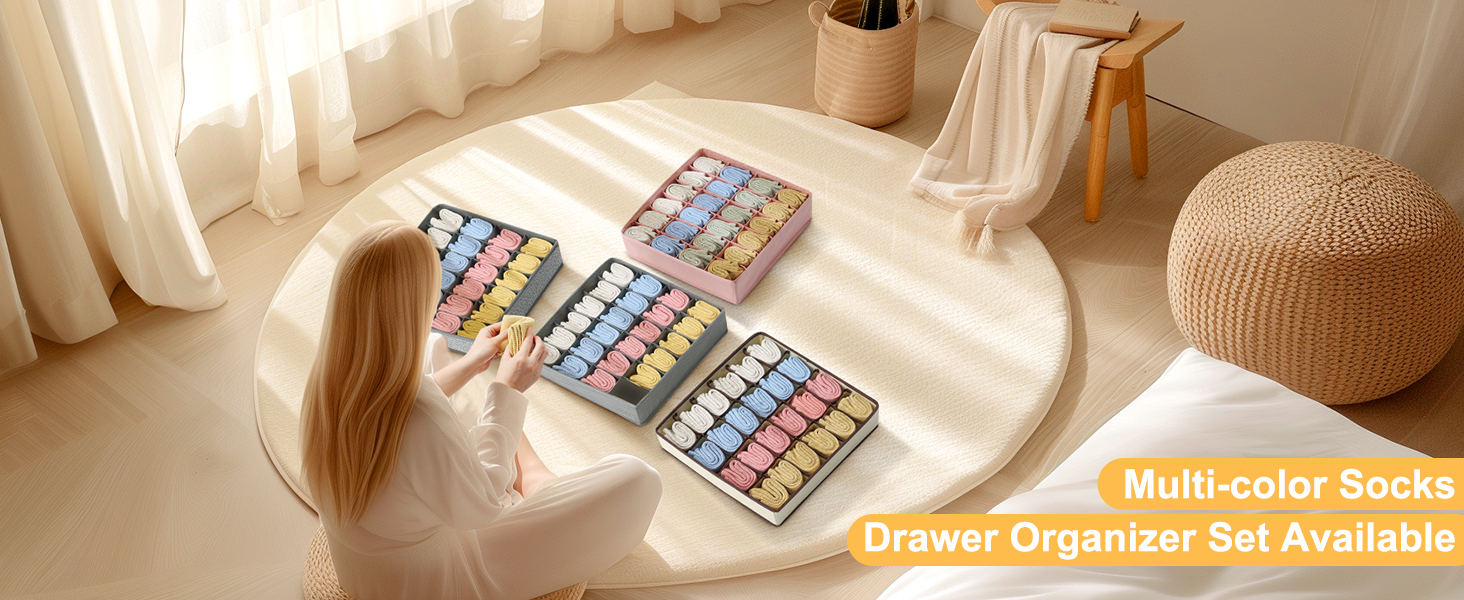 sock holder socks storage drawer organizer underwear