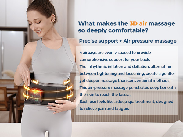 heated back brace