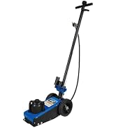 K Tool International 63197 22 Ton Automotive Air Truck Jack for Garages, Repair Shops, and DIY, 4...