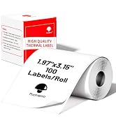 Phomemo Thermal Labels- Sticker Label for M110/M221/M220/M120/M200 Label Printer,1.97"x3.15"(50x8...