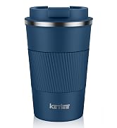 KETIEE Travel Mug 12oz, Insulated Coffee Mug with Leakproof Lid, Travel Coffee Mug Vacuum Stainle...