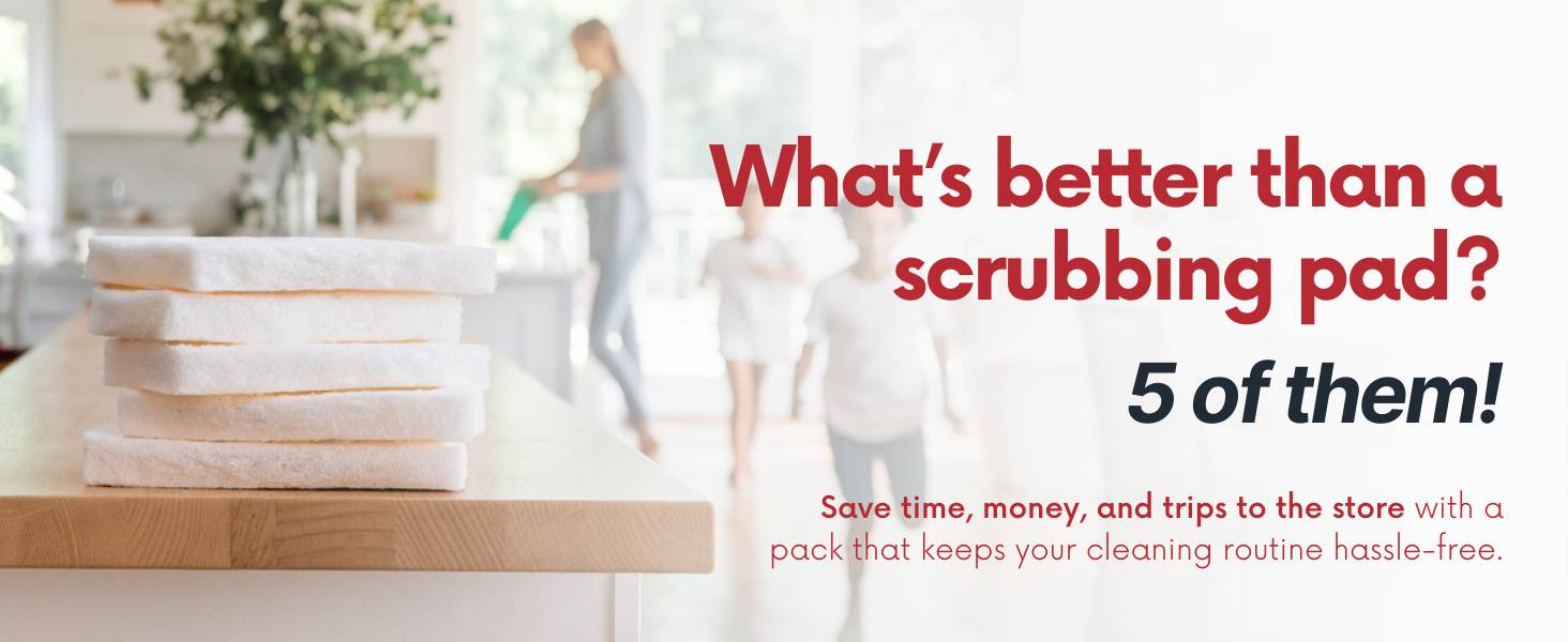 The multipack of 5 saves you time, money and trips to the store