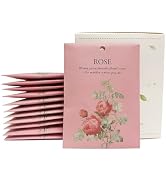 DMDGYNL Rose Scented Sachet Bags - 12 Pack Home & Car Freshener, Odor Eliminator for Closets, Roo...