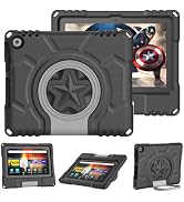 Lainergie 8in Tablet Case for Kids,Incompatible iPad Samsung TCL, Shockproof Kid-Proof Cover for ...