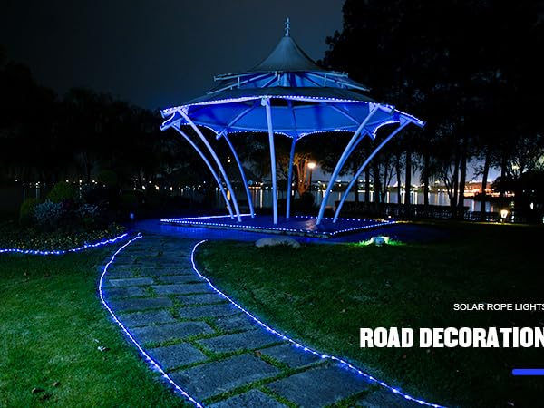 solar rope lights