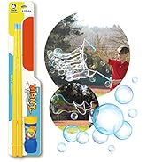Uncle Bubble Giant Wizard Tri-String Bubble Making Wand - Includes Concentrate Bubble Liquid Perf...